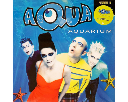 Aqua – Aquarium (Limited Edition, "Naughty" Yellow Vinyl) LP