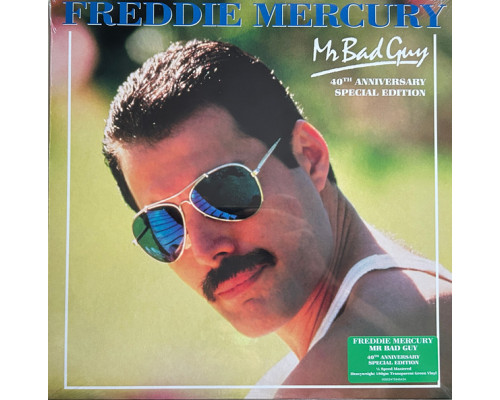 Freddie Mercury – Mr. Bad Guy (Special Edition, 40th Anniversary, Green Transparent Vinyl) LP