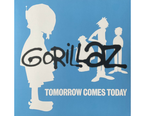 Gorillaz – Tomorrow Comes Today (Limited Edition, White & Blue Colour-in-Colour Vinyl) LP